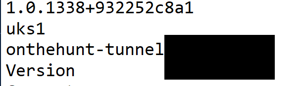 Dev Tunnel ID from Memory