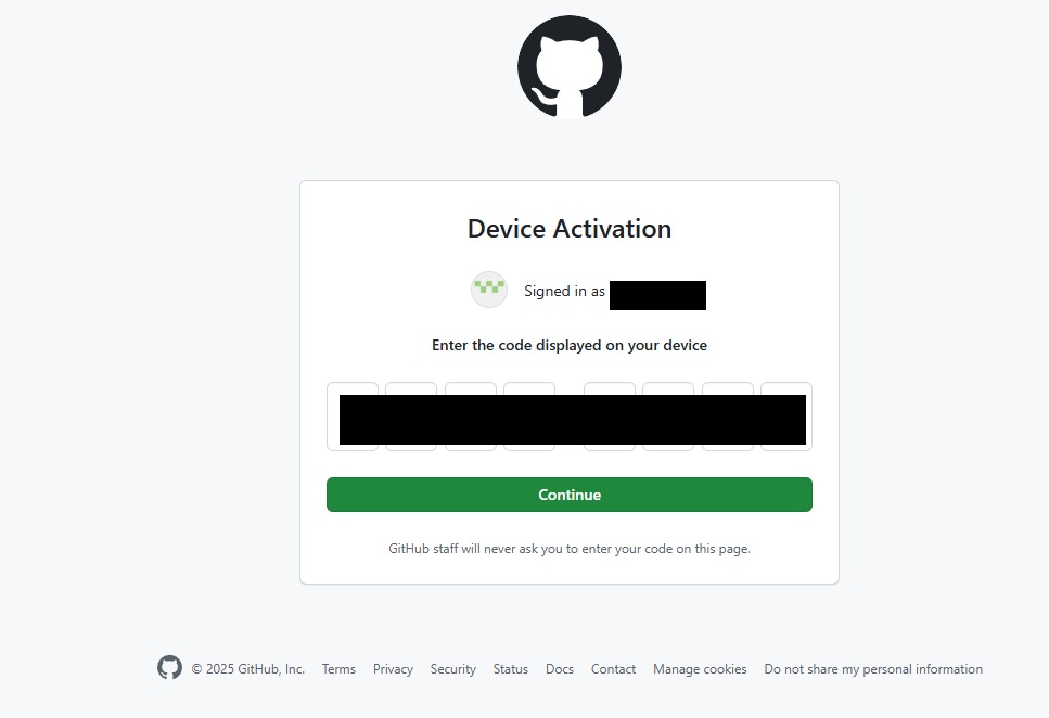 Github authentication for VSCode remote tunnels